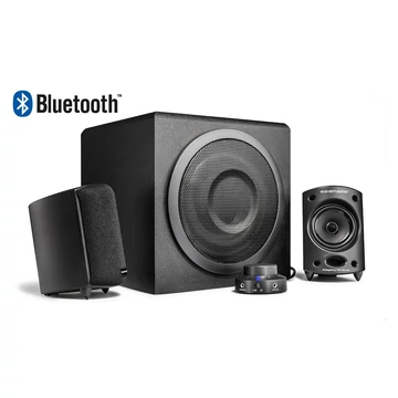 wavemaster Moody BT 2.1 Stereo Speaker System Black