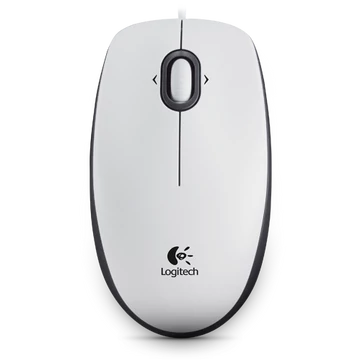 Logitech M100 Mouse White