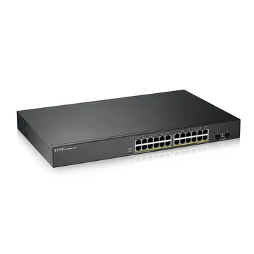 ZyXEL 24port GbE smart menedzselhető switch