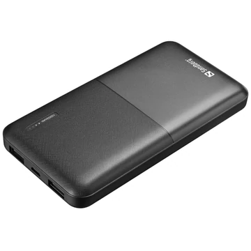 Sandberg Saver 10 000 mAh powerbank – USB, fekete