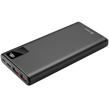 Sandberg 10000 10 000 mAh powerbank – 20 W, PD, USB-C, fekete