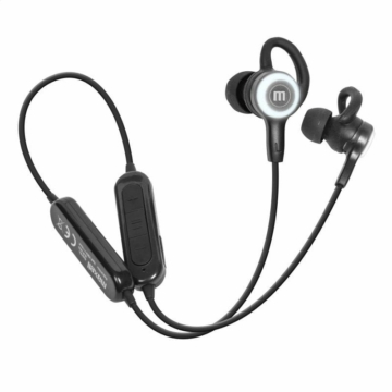 Maxell EB-BT Halo Led Ring Bluetooth Headset Black