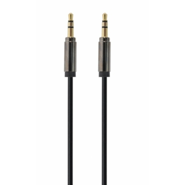 Gembird Jack Stereo 3,5mm M/M audio cable 1m Black