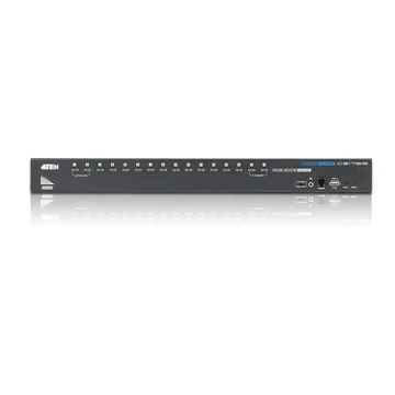 ATEN 16 portos USB HDMI/audio KVM switch