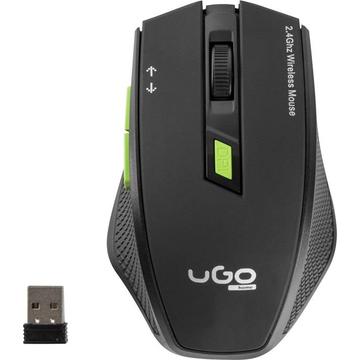 natec uGo Home MY-04 Wireless Mouse Black/Green