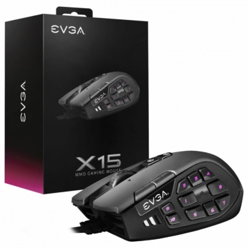 EVGA X15 MMO Gaming Mouse Black