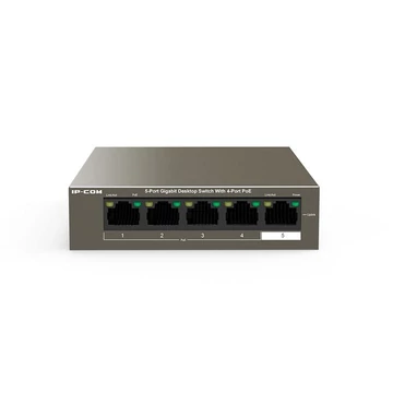 IP-COM G1105P-4-63W 5 portos gigabit asztali switch 4db PoE porttal