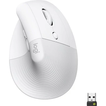Logitech LIFT Vertical Ergonomic Bluetooth Mouse Pale Grey