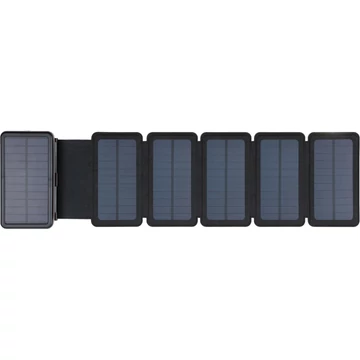 Sandberg Solar 6-Panel 20000 20 000 mAh solar powerbank – USB, fekete
