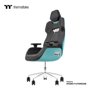 Thermaltake Argent E700 Real Leather Design by Studio F. A. Porsche Gaming Chair Turquoise Thermaltake Argent E700 Real Leather Design by Studio F. A. Porsche Gaming Chair Turquoise