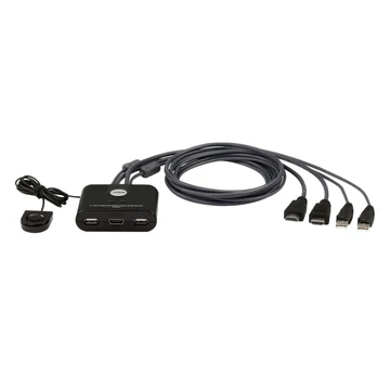 ATEN CS22HF 2 portos USB FHD HDMI kábeles KVM switch