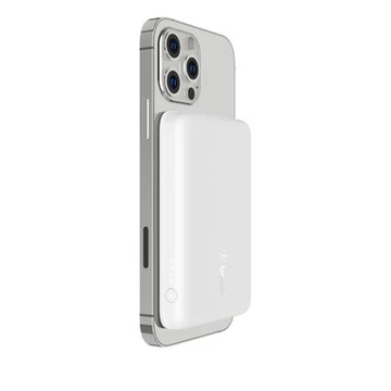 Belkin Magnetic 2 500 mAh MagSafe powerbank – MagSafe/USB-C, fehér