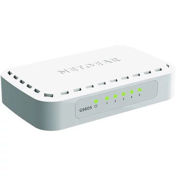 Netgear GS605-400PES 5 portos nem menedzselhető switch