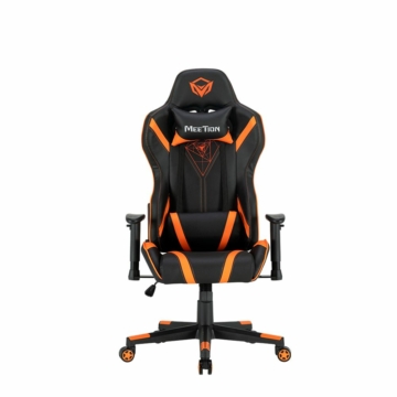 Meetion CHR15 Cute E-Sport Racing Gaming Chair Black/Orange