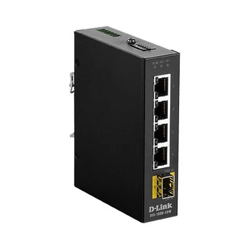 D-Link DIS-100G-5SW industrial gigabit nem menedzselhető switch SFP slottal D-Link DIS-100G-5SW industrial gigabit nem menedzselhető switch SFP slottal