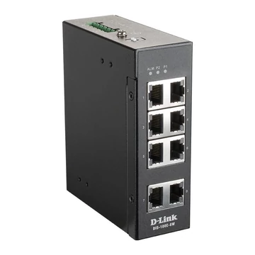 D-Link DIS-100E-8W industrial fast ethernet nem menedzselhető switch D-Link DIS-100E-8W industrial fast ethernet nem menedzselhető switch