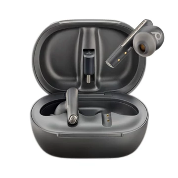 Poly Plantronics Voyager Free 60+ UC Touchscreen Charge Case USB-C Bluetooth Headset Carbon Black Poly Plantronics Voyager Free 60+ UC Touchscreen Charge Case USB-C Bluetooth Headset Carbon Black