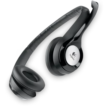 Logitech H390 Stereo Headset Black