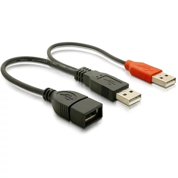 DeLock USB data- and power cable 22,5cm