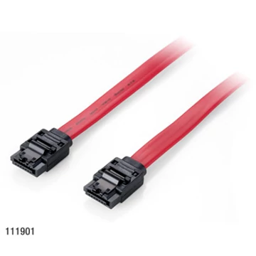 EQuip SATA3 adatkábel, 0,5m Red