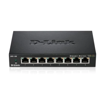 D-Link DGS-108/E 8 portos gigabit ethernet switch
