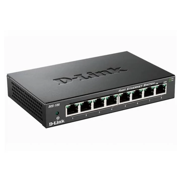D-Link DES-108 8 portos 10/100Mbit fast ethernet switch