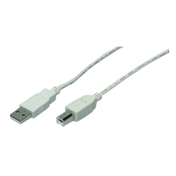 Logilink USB A-B Cable Grey 2m