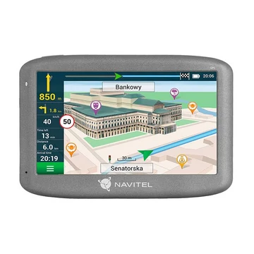 Navitel E505 Magnetic 5" 8GB Európa Térképpel
