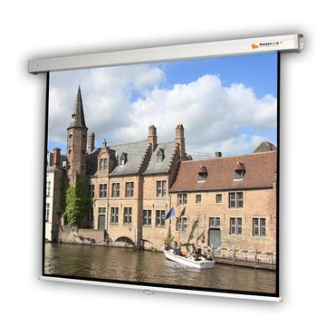 Funscreen Matt White Rollo 180x180 cm Format 1:1