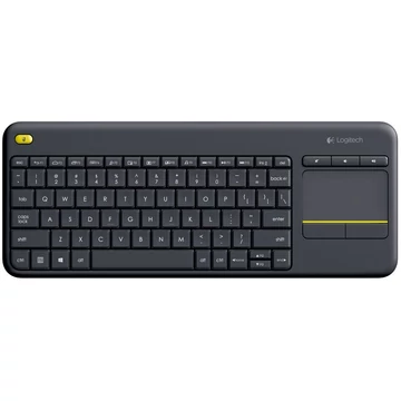 Logitech K400 Plus Wireless Touch Keyboard Black UK