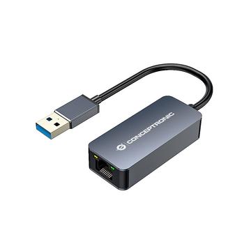 Conceptronic ABBY12G 2.5G Ethernet USB3.0 Adapter, Wake-on-LAN, Compatible with Nintendo Switch Conceptronic ABBY12G 2.5G Ethernet USB3.0 Adapter, Wake-on-LAN, Compatible with Nintendo Switch
