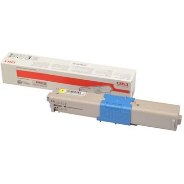 Oki C332/MC363 sárga nagy kapacitású eredeti toner (46508709)