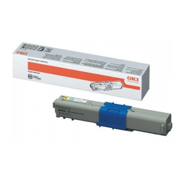 Oki [C310,330,510,530,MC351/MC361,MC561] 2K sárga eredeti toner (44469704)