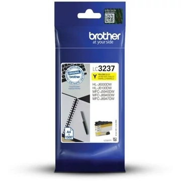 Brother LC3237 sárga eredeti tintapatron