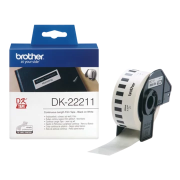 Brother DK-22211 fehér eredeti öntapadós szalagcímke 29mm