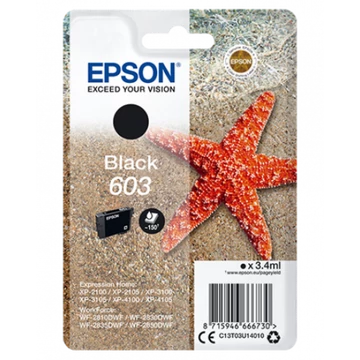 Epson T03U1 (603) fekete eredeti tintapatron