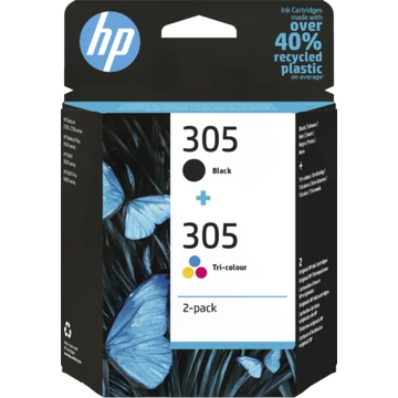 HP 6ZD17AE No.305 eredeti tintapatron multipack