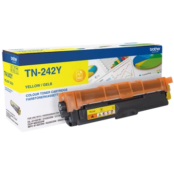 Brother TN-242 sárga eredeti toner