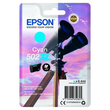 Epson T02W2 kék eredeti tintapatron