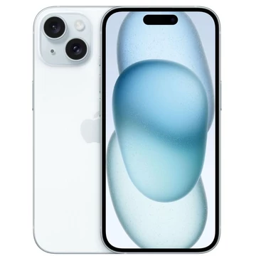Apple iPhone 15 256 GB mobiltelefon – kék