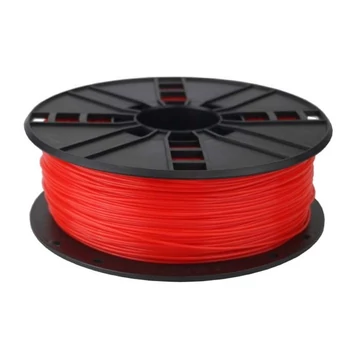 Gembird ABS filament 1.75mm, 1kg fluoreszkáló piros (3DP-ABS1.75-01-FR)