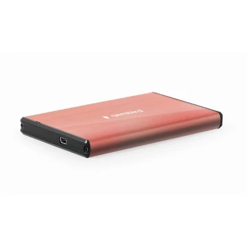 Gembird EE2-U3S-3-P 2.5'' USB3.0 alumínium merevlemez ház rózsaszín