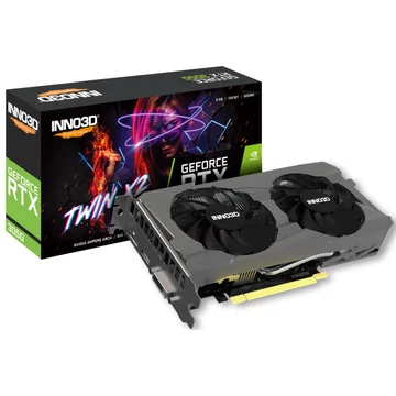 Inno3D GeForce RTX 3050 8GB DDR6 Twin X2 Videókártya