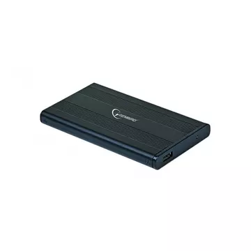 Gembird 2,5" EE2-U2S-5 USB2.0  HDD/SSD ház Fekete