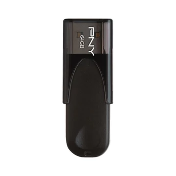 PNY 64GB Attaché 4 USB 2.0 Pendrive Fekete