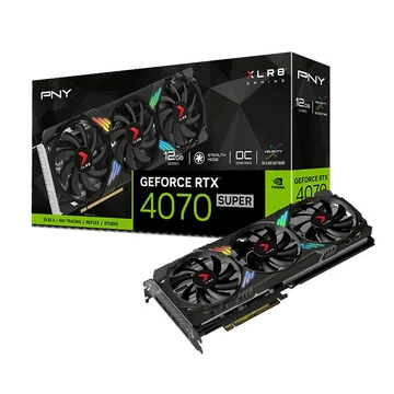 PNY GeForce RTX4070 12GB DDR6X SUPER XLR8 Gaming VERTO EPIC-X RGB Videókártya PNY GeForce RTX4070 12GB DDR6X SUPER XLR8 Gaming VERTO EPIC-X RGB Videókártya