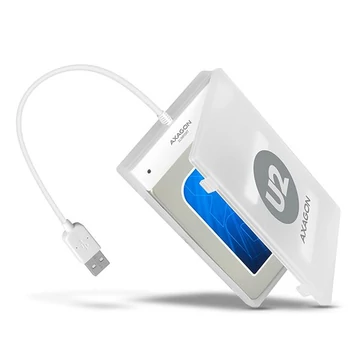 AXAGON ADSA-1S 2,5" USB2.0 HDD SATA fehér