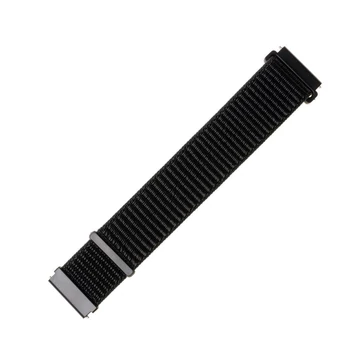 FIXED Nylon Strap Smartwatch 22mm wide Fekete