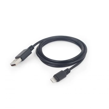 Gembird CC-USB2-AMLM-2M USB Villámtöltő kombinált kábel 2m Fekete