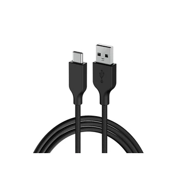 Genius ACC-A2CC-3A, USB-A – USB-C 3A QC3.0 töltőkábel és adatátviteli kábel 1,5 m fekete